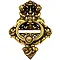 10 Inch Solid Brass Cherubs French Empire Door Knocker - Antique Brass Finish Large Image
