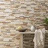 Textured Alps (Mixed) Stone Effect Wall Tiles - 34 x 50cm