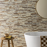 Textured Alps Stone Effect Wall Tiles - 34 x 50cm