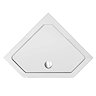 1100 x 1100 Diamond Shaped Shower Tray Large Image
