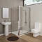 Pro En Suite Bathroom Package with 1200mm Sliding Enclosure Large Image