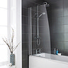 1400 Hinged Sail Bath Screen - NSSS1 Large Image