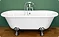 1500 Double Ended Bath with Chrome Leg Set Large Image