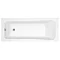 1500 x 700 Square Single Ended Bath + Panels Profile Large Image