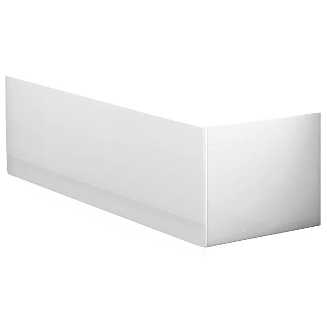 1500 x 700 Square Single Ended Bath + Panels Feature Large Image