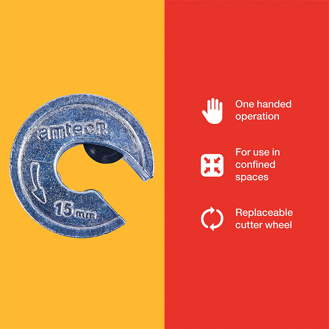 Quick Cut Pipe Cutter - 15mm