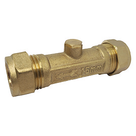 15mm Double Check Non Return Valve