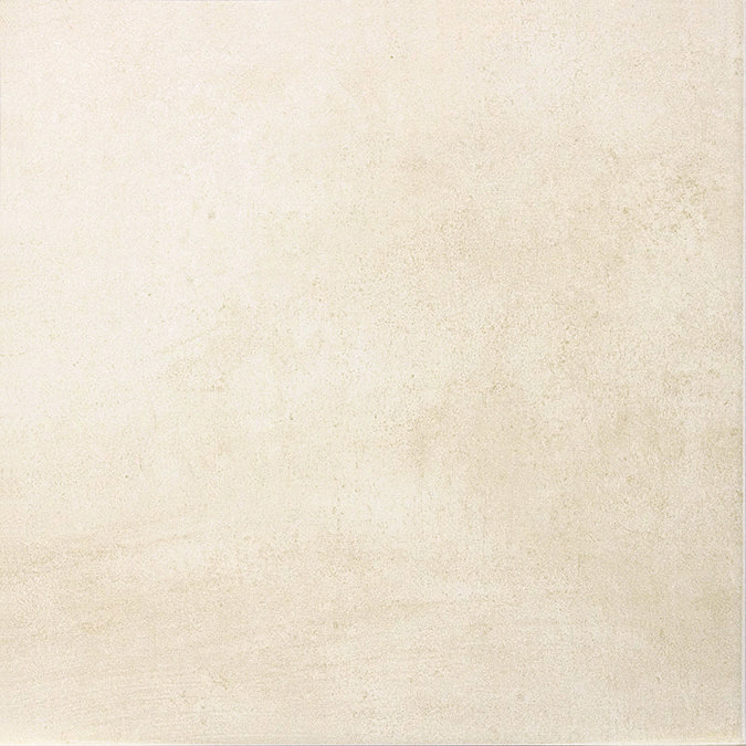 16 Taranto Matt Cream Floor Tiles - 31.6 x 31.6cm Large Image