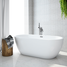 Brooklyn 1500 x 750mm Double Ended Freestanding Bath