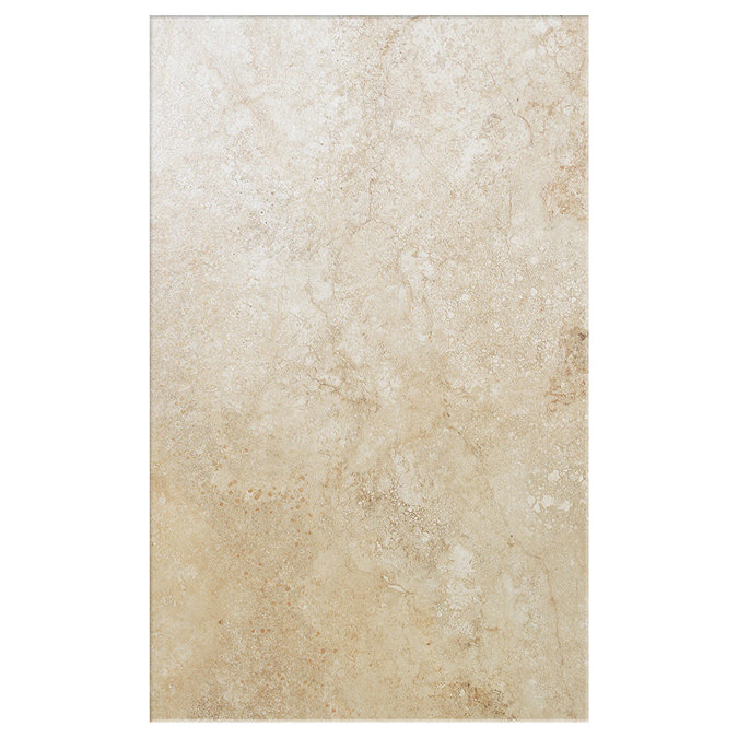 Salerno Cream Travertine Effect Wall Tiles - 250mm x 400mm Large Image