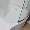 Sommer RH P-Shaped Shower Bath 1700mm (inc. Sliding Screen and Acrylic Front Panel)  Feature Large I