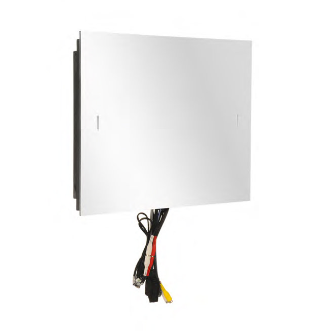 19" Advanced Waterproof Bathroom Mirror TV Feature Large Image