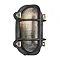 2 x Industville 6" Bulkhead Outdoor & Bathroom Oval Light - Black  Profile Large Image