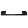 2 x Modern D Type Matt Black Additional Handles - L150mm (128mm Centres)  Feature Large Image