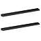 2 x Venice Matt Black Medium Pull Handles 300mm Large Image