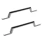 2 x York Chrome Round Strap Additional Handles - L200mm (128mm Centres) Profile Large Image