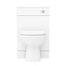 Turin 500mm BTW Toilet Unit inc. Cistern + Round Pan (Depth 200mm)  In Bathroom Large Image