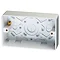 25mm Double Patress Box White Large Image