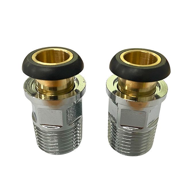 3/4" Ground Face Shut-Off Valves Chrome