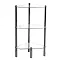 3 Tier Chrome/Glass Corner Stand - 1600964 Large Image