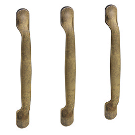 3 x Chatsworth Brass Additional Handles Large Image