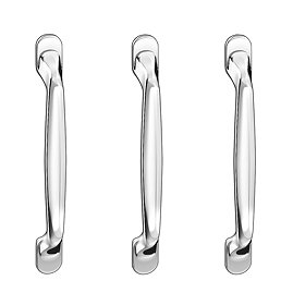 3 x Chatsworth Chrome Additional Handles Large Image
