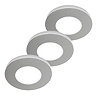 3 x Revive 3-Tone Round Stainless Steel Under Cabinet Light