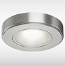 3 x Revive Round Stainless Steel LED Under Cabinet Light - Natural White