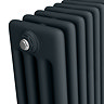 300 x 1340mm Cast Iron Style Traditional 4 Column Anthracite Radiator