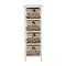 4-Drawer Rustic Storage Chest Profile Large Image
