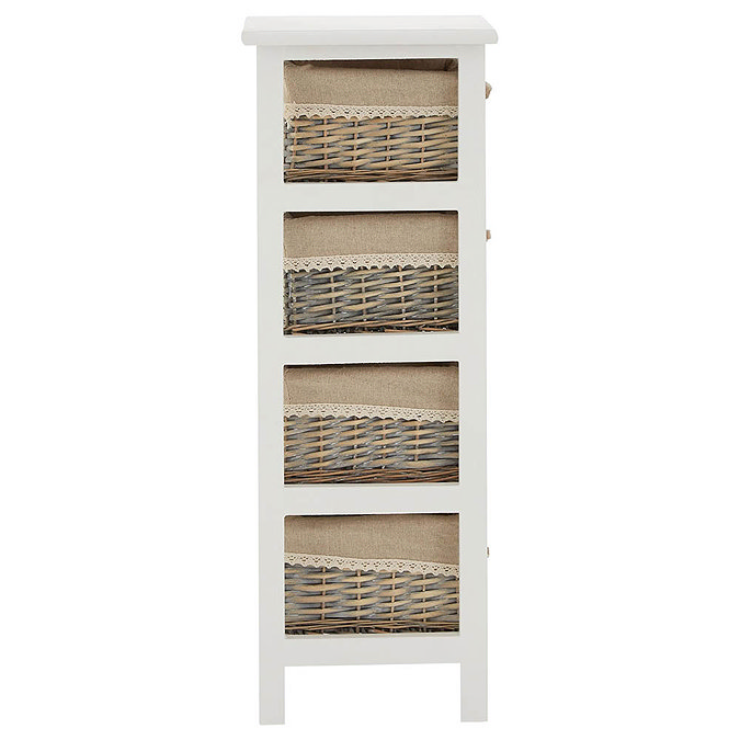 4-Drawer Rustic Storage Chest Feature Large Image
