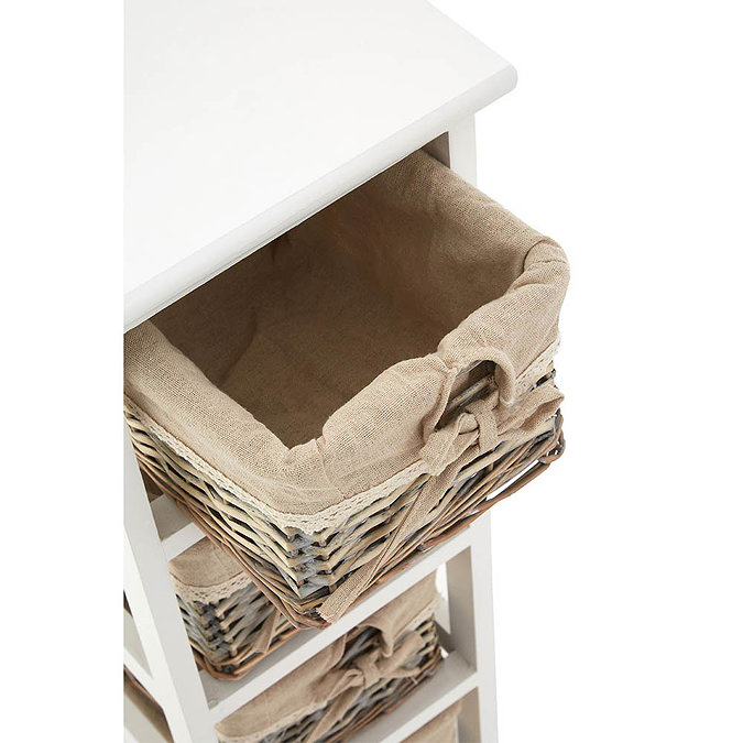 4-Drawer Rustic Storage Chest Newest Large Image