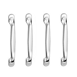4 x Chatsworth Chrome Additional Handles Large Image