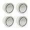 4 x Mode Spa Round Shower Body Jet - Chrome