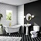 4 x Revive IP65 Satin Brass Round Tiltable Bathroom Downlights In Bathroom Large Image