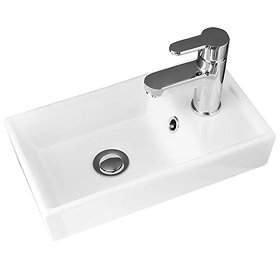 405 x 222mm Minimalist Counter Top Basin - NVX001 Large Image