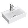 Nova Vanity Sink With Cabinet - 450mm Modern High Gloss White  Newest Large Image