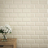 Victoria Metro Wall Tiles - Gloss Cream - 20 x 10cm