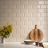 Victoria Metro Wall Tiles - Gloss Cream - 20 x 10cm