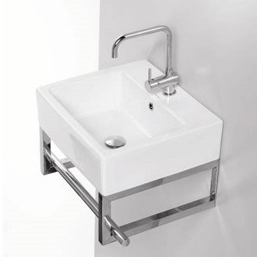 510 Maggiore Stainless Steel Frame for Pisa 510 Basin - 188035 Profile Large Image