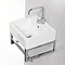510 Maggiore Stainless Steel Frame for Pisa 510 Basin - 188035 Profile Large Image