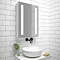 Toreno 500x700mm LED Illuminated Mirror Cabinet inc. Anti-Fog & Motion Sensor