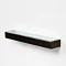 550mm Glass Shelf Dark Oak Feature Large Image