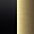 Matt Black / Polished Brass
