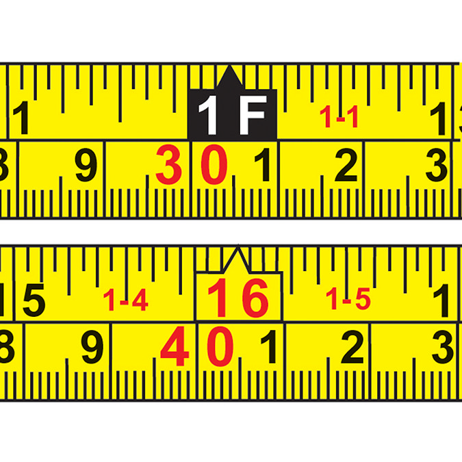 5m Hi-Vis Tape Measure  Profile Large Image