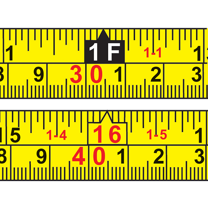 5m Hi-Vis Tape Measure Profile Large Image