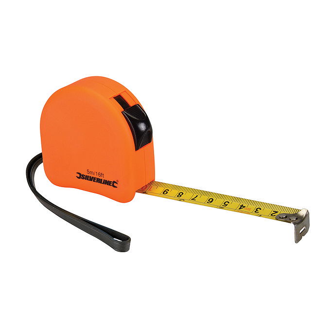 5m Hi-Vis Tape Measure Large Image