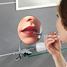 5x Magnification Cosmetic Clip-On Mirror  Profile Large Image