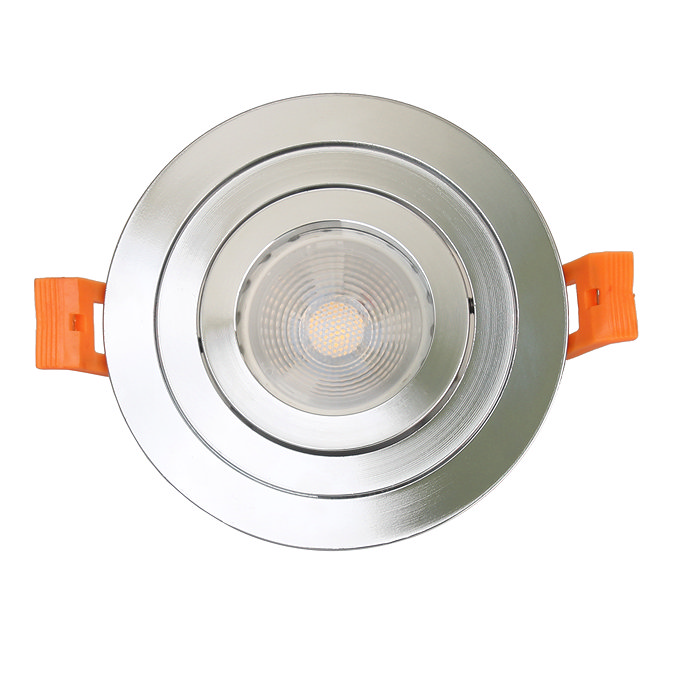 6 x Revive IP65 Chrome Round LED Fire-Rated Bathroom Downlights