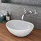 600 x 450mm White Shelf with Casca Basin  Feature Large Image